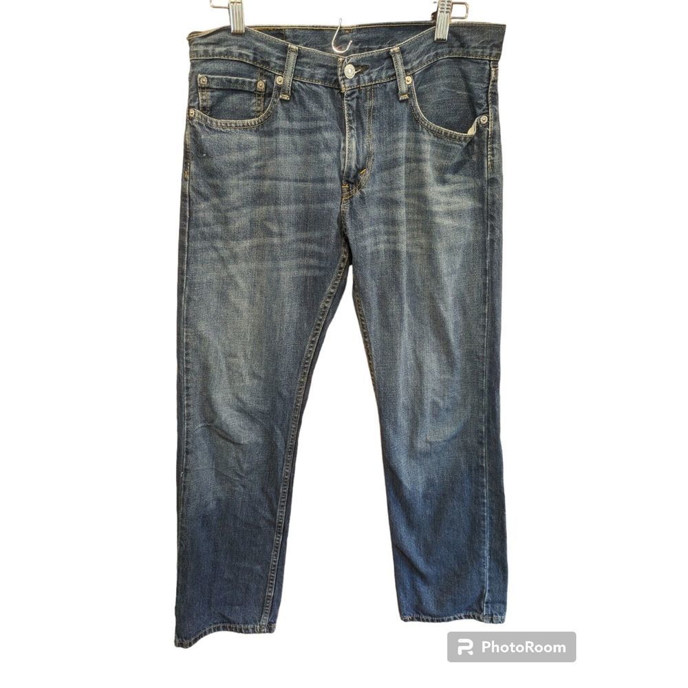 Levi's‎ 514   Jeans 32X30 Actual Blue zipper Fly Denim Jeans 100% Cotton